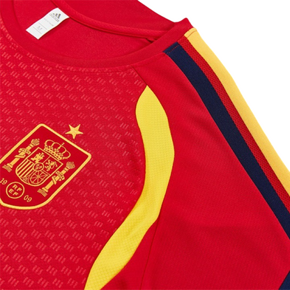 Ensemble Maillot Short Espagne Homme/Enfant 2026 2027 Rouge