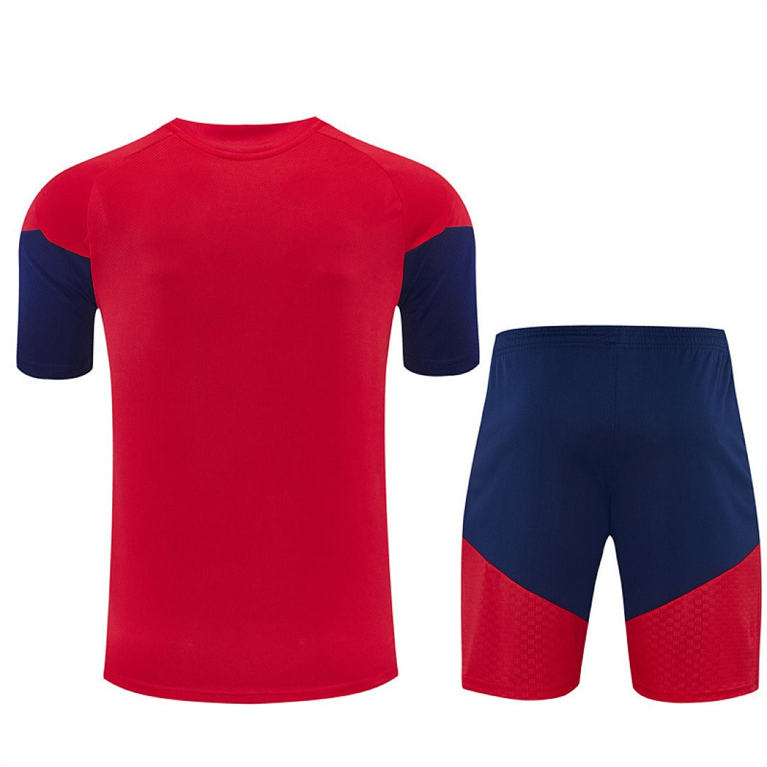 Ensemble Maillot Short Espagne Homme/Enfant 2026 2027 Rouge