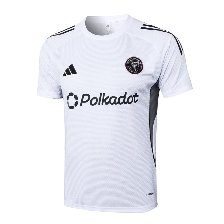 Ensemble Maillot Short Inter Miami Homme 2025 2026 Blanc Noir