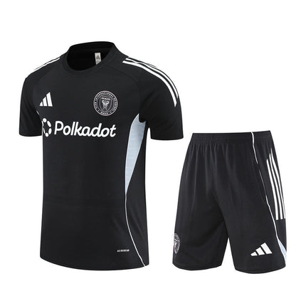 Maillot Short Training Inter Miami Noir Homme/Enfant 2025 2026