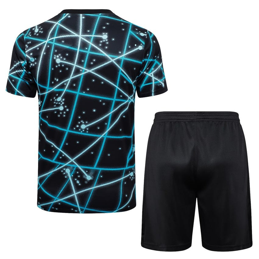 Maillot Training Inter Milan Noir Motif Homme/Enfant 2025 2026