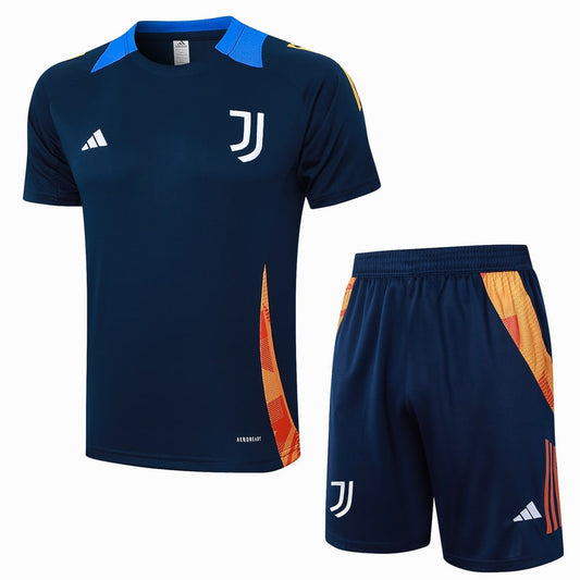 Ensemble Maillot Short Juventus Homme 2024 2025 Bleu