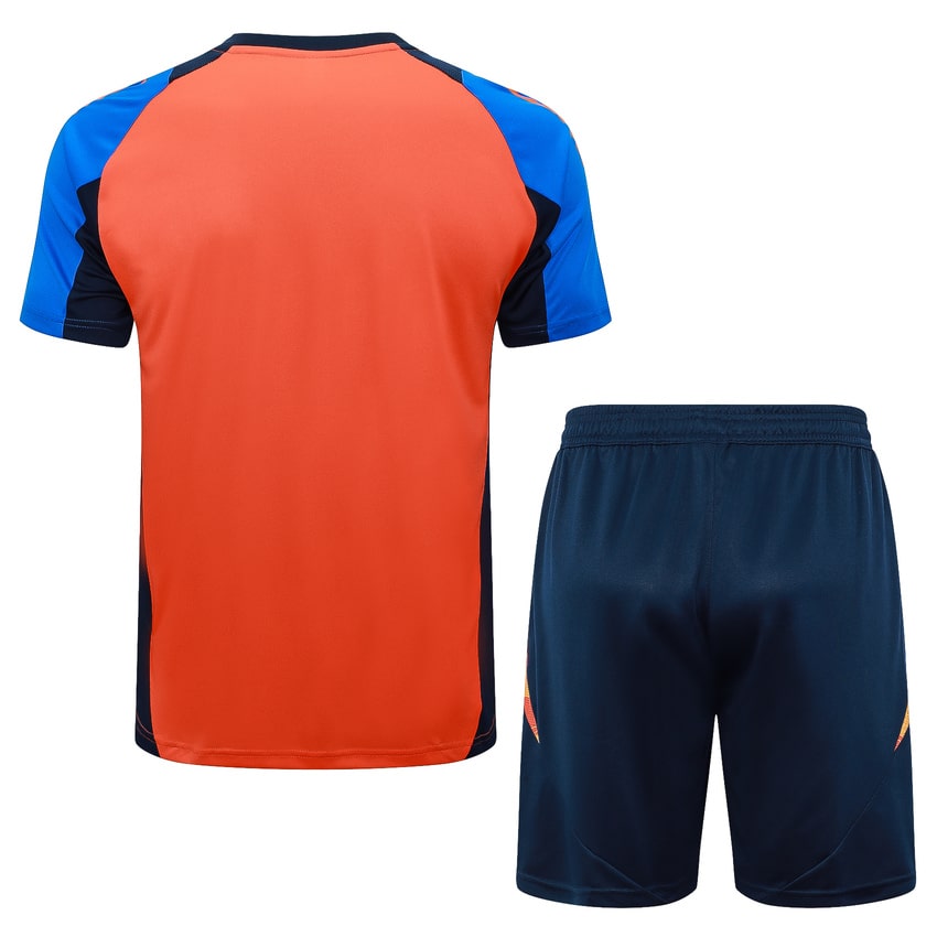 Ensemble Maillot Short Juventus Homme 2024 2025 Orange