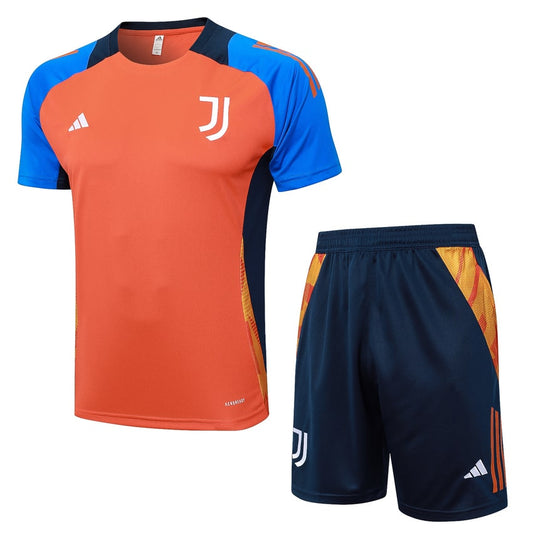 Ensemble Maillot Short Juventus Homme 2024 2025 Orange