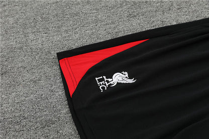 Ensemble Maillot Short Liverpool Homme/Enfant 2024 2025 Noir