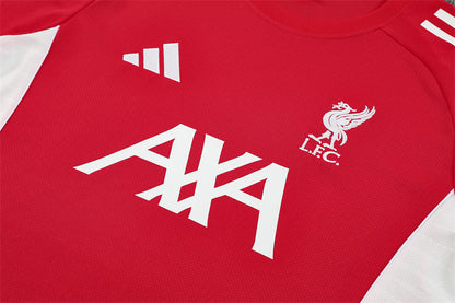 Ensemble Maillot Short Liverpool Homme/Enfant 2025 2026 Rouge