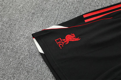 Ensemble Maillot Short Liverpool Homme/Enfant 2025 2026 Rouge Camouflage