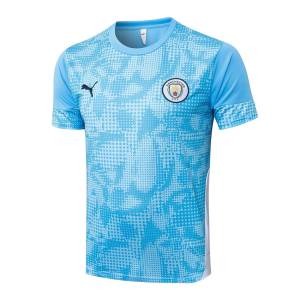 Ensemble Maillot Short Manchester City Homme 2025 2026 Bleu Ciel