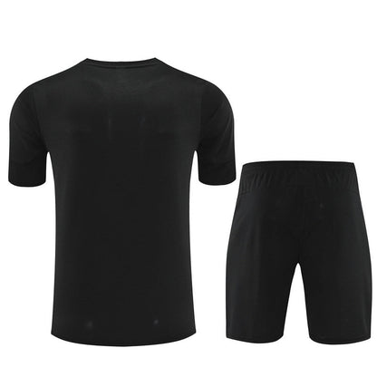 Ensemble Maillot Short Manchester City Homme/Enfant 2025 2026 Noir
