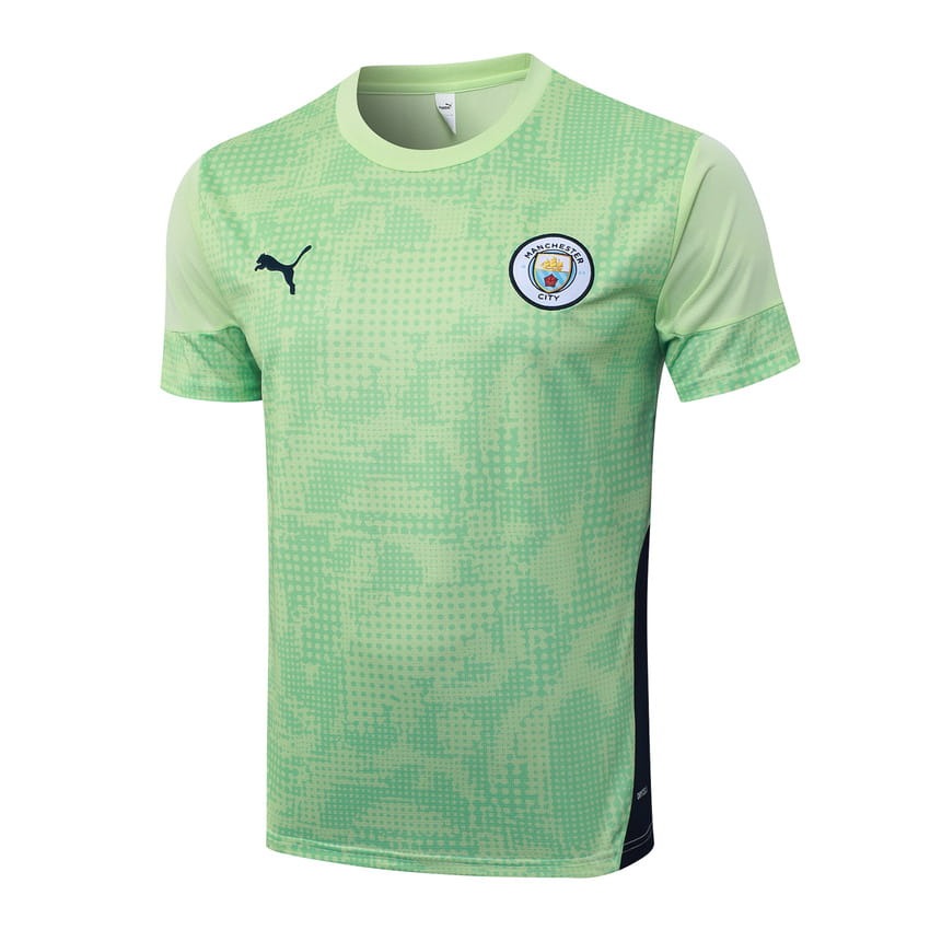 Ensemble Maillot Short Manchester City Homme/Enfant 2025 2026 Vert