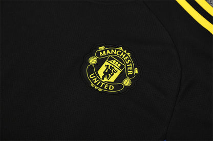 Ensemble Maillot Short Manchester United Homme/Enfant 2025 2026 Noir