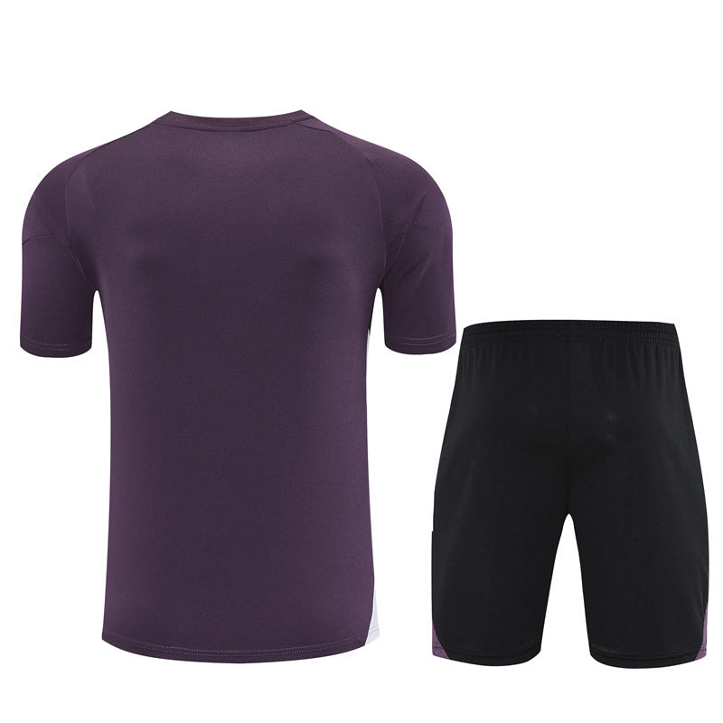Ensemble Maillot Short Manchester United Homme/Enfant 2025 2026 Violet
