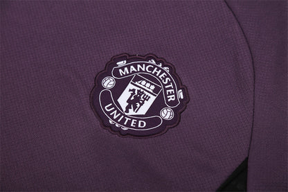 Ensemble Maillot Short Manchester United Homme/Enfant 2025 2026 Violet