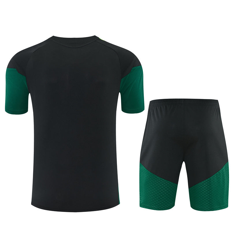 Ensemble Maillot Short Mexique Homme/Enfant 2026 2027 Noir