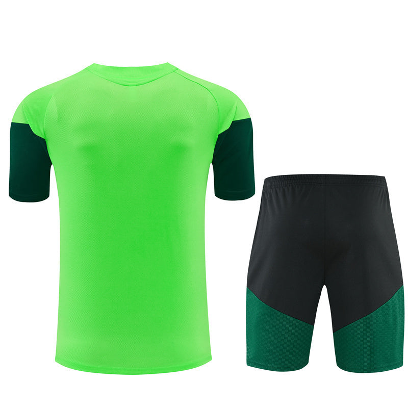 Ensemble Maillot Short Mexique Homme/Enfant 2026 2027 Vert
