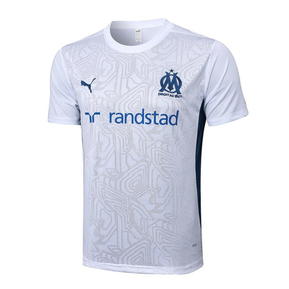 Ensemble Maillot Short Marseille OM Homme 2025 2026 Blanc