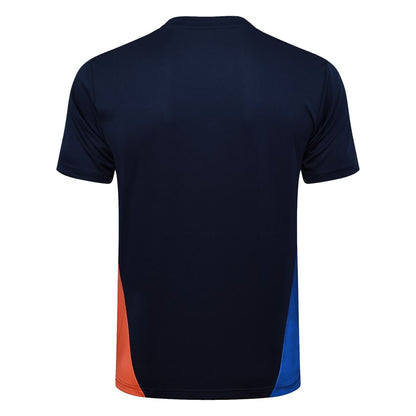 Ensemble Maillot Short Marseille OM Homme 2025 2026 Bleu Foncé