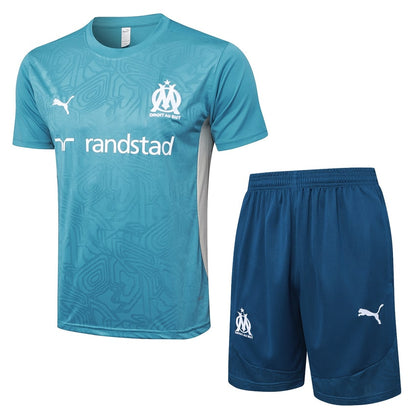 Ensemble Maillot Short Marseille OM Homme 2025 2026 Vert