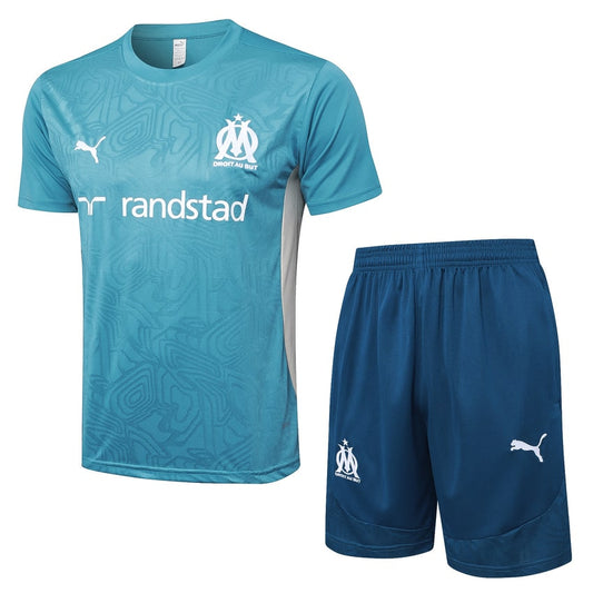 Ensemble Maillot Short Marseille OM Homme 2025 2026 Vert