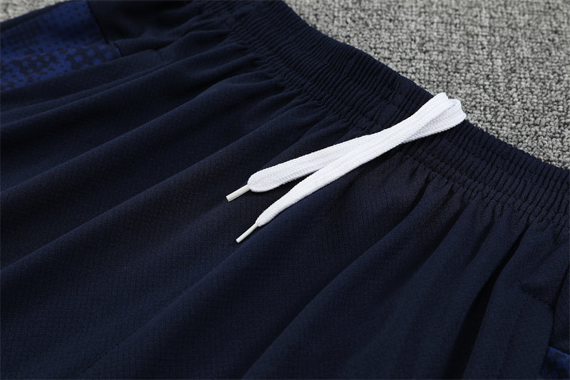 Ensemble Maillot Short Marseille OM Homme/Enfant 2025 2026 Bleu