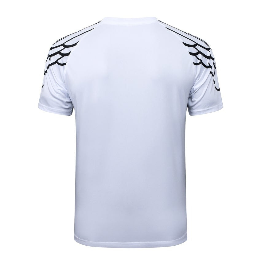 Ensemble Maillot Short PSG Homme/Enfant 2025 2026 Blanc Clair