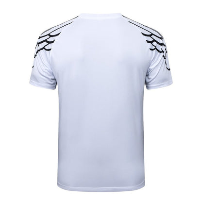 Ensemble Maillot Short PSG Homme/Enfant 2025 2026 Blanc Clair