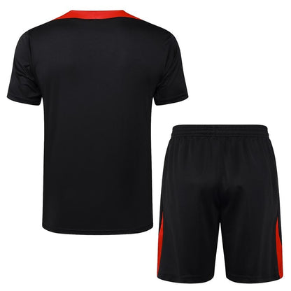 Ensemble Maillot Short Portugal Homme 2024 2025 Noir