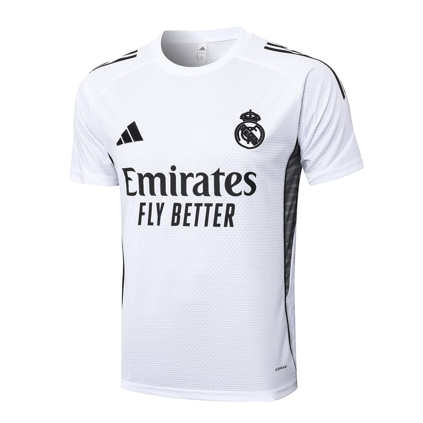 Ensemble Maillot Short Real Madrid Homme 2025 2026 Blanc Clair