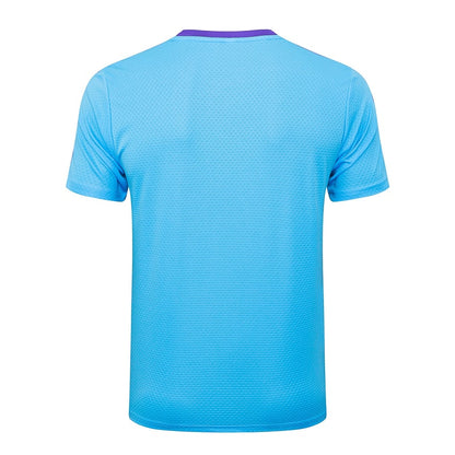 Ensemble Maillot Short Real Madrid Homme/Enfant 2025 2026 Bleu Ciel