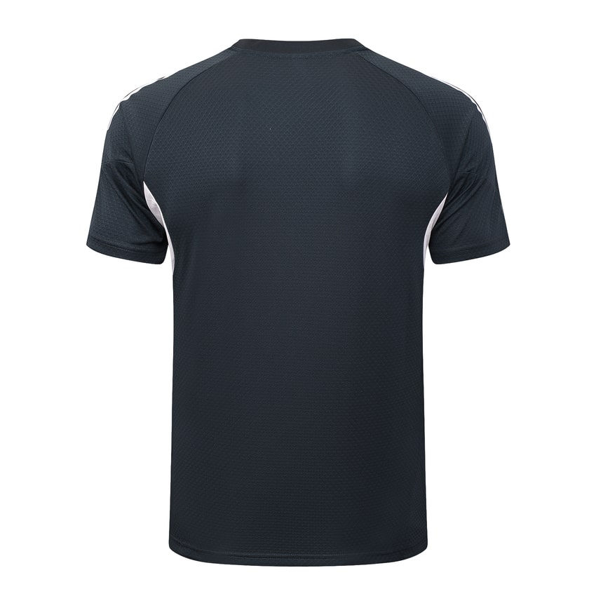 Ensemble Maillot Short Real Madrid Homme/Enfant 2025 2026 Noir Clair