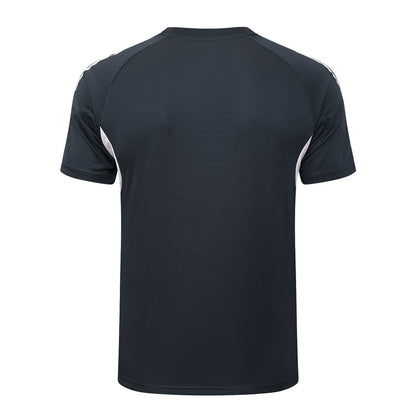 Ensemble Maillot Short Real Madrid Homme/Enfant 2025 2026 Noir Clair