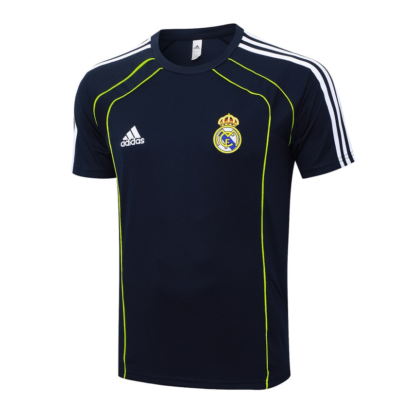 Ensemble Maillot Short Real Madrid Homme/Enfant 2025 2026 Noir Nuit