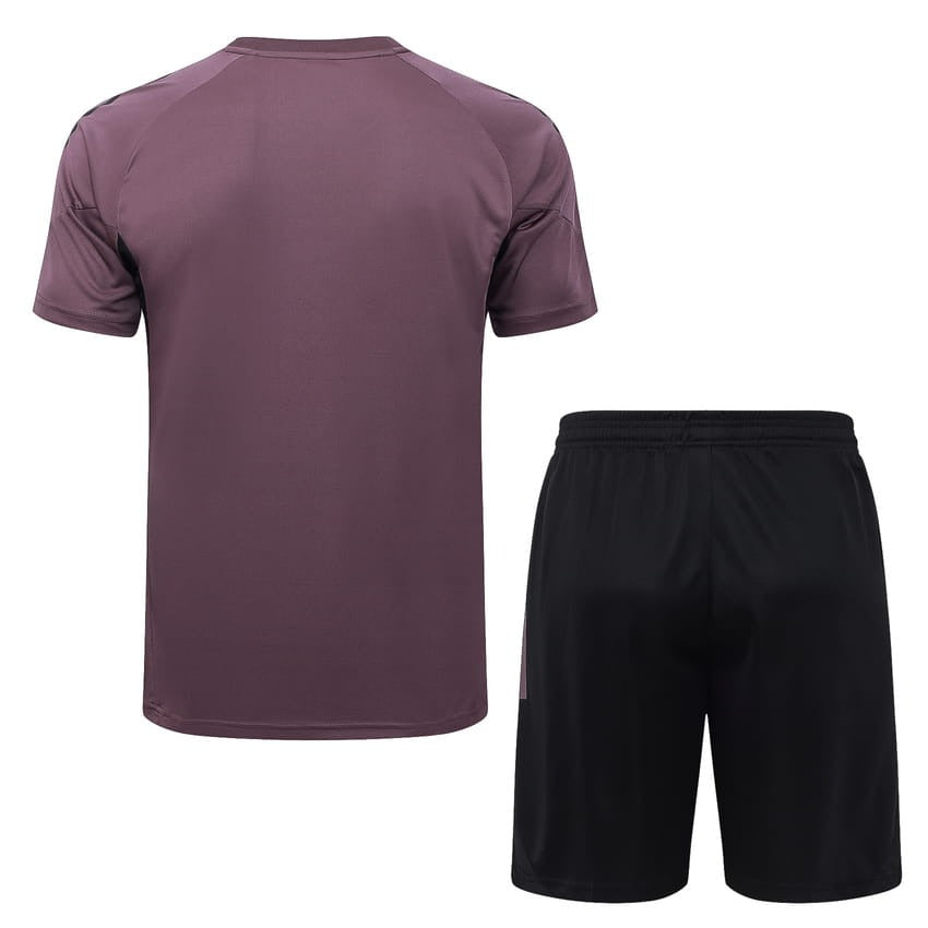 Ensemble Maillot Short Real Madrid Homme/Enfant 2025 2026 Rose