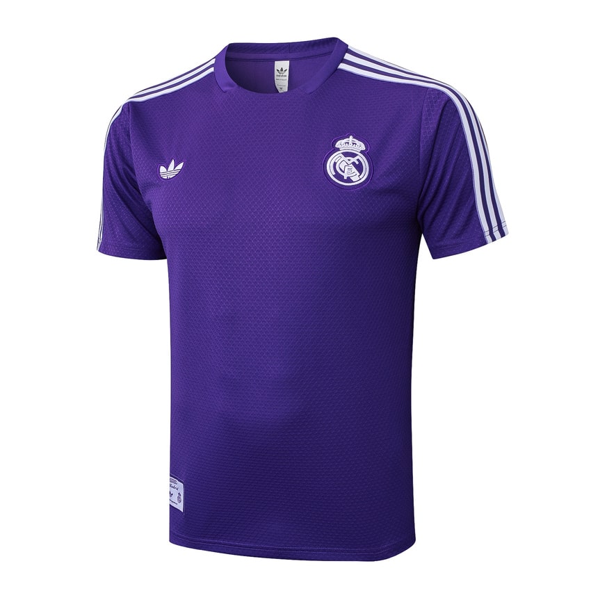 Ensemble Maillot Short Real Madrid Homme/Enfant 2025 2026 Violet