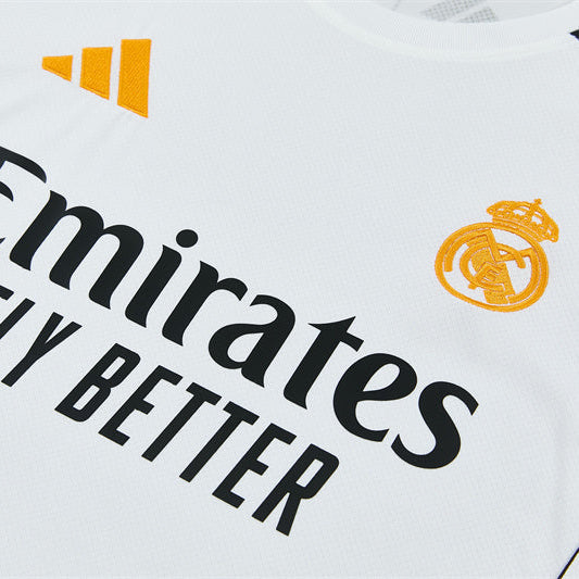 Ensemble Maillot Short Real Madrid Marvel Homme/Enfant 2025 2026 Blanc