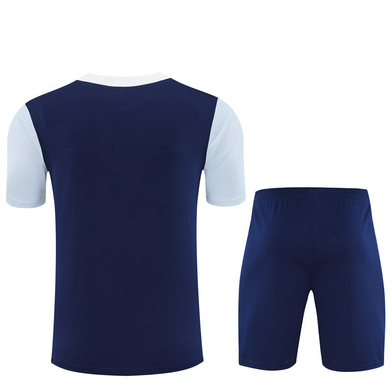 Ensemble Maillot Short Tottenham Homme/Enfant 2025 2026 Bleu