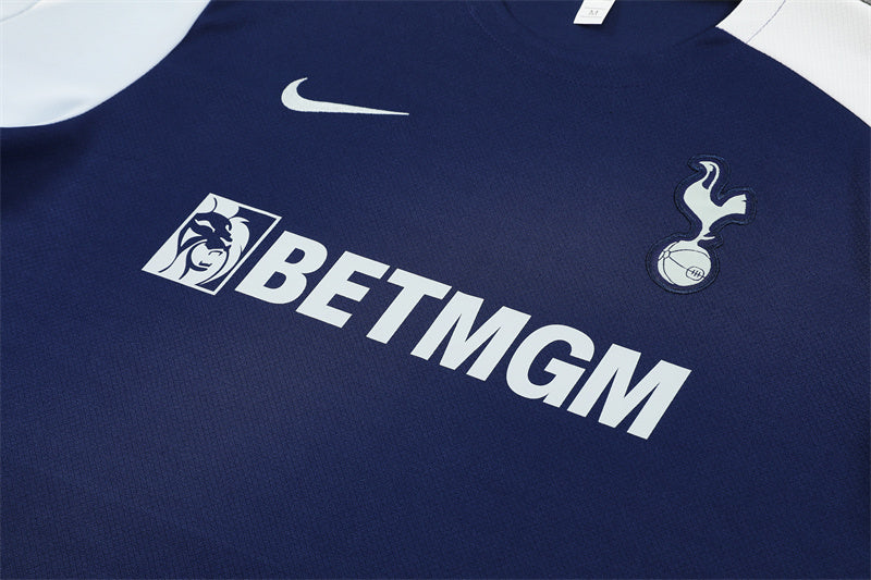 Ensemble Maillot Short Tottenham Homme/Enfant 2025 2026 Bleu