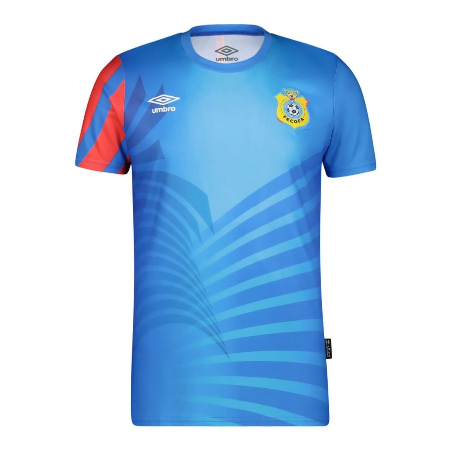Maillot Congo Exterieur CAN 2024 Blanc