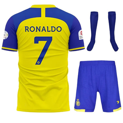 Maillot Ronaldo Al Nassr Kit Enfant Domicile 2023