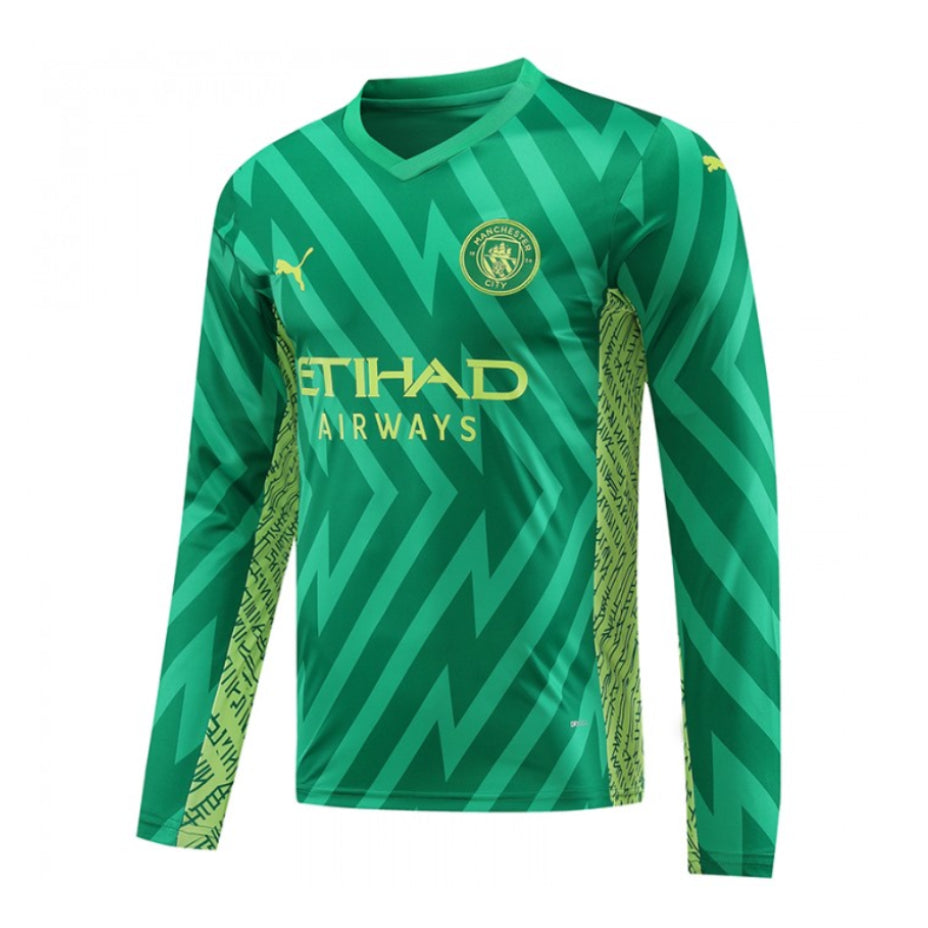 Maillot Gardien Manchester City Manches Longues Homme 2023 2024