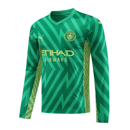 Maillot Gardien Manchester City Manches Longues Homme 2023 2024