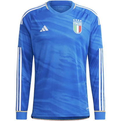Maillot Italie Manches Longues Homme Domicile 2024