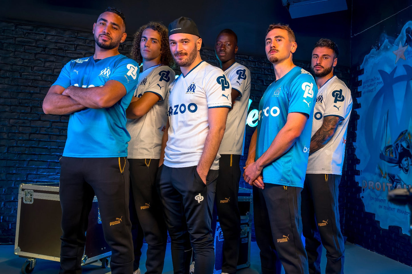 MAILLOT MARSEILLE JUL D&P DOMICILE 2023 HOMME