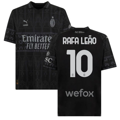Maillot Kit Enfant Milan AC X Pleasures Noir 2023-2024
