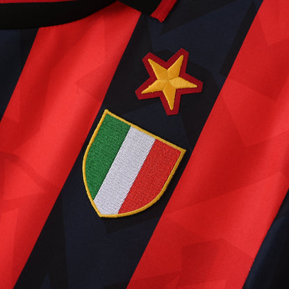 Maillot AC Milan Retro Vintage 1993-1994 Domicile Homme