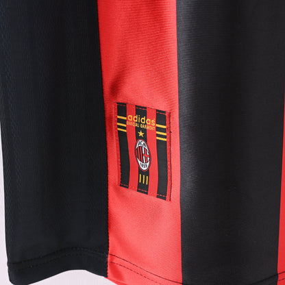 Maillot AC Milan Retro Vintage 1998-1999 Domicile Homme