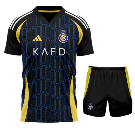 Maillot Al Nassr Kit Enfant Exterieur 2024-2025 Noir