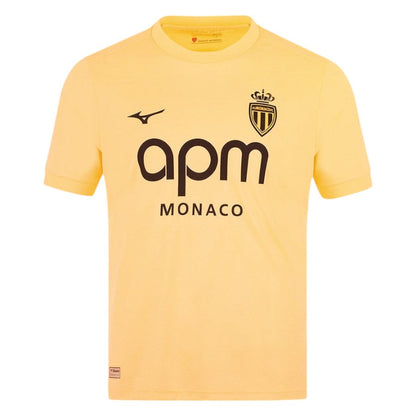 Maillot AS Monaco Third Homme 2025 2026 Jaune