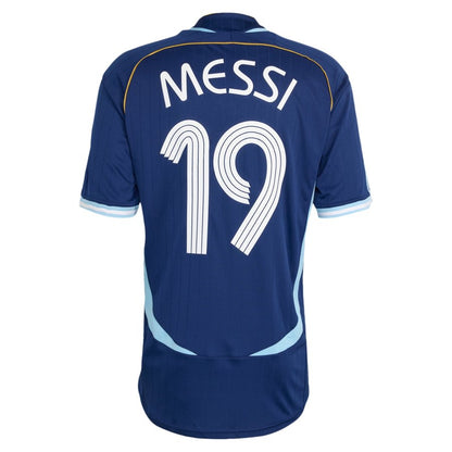 Maillot Argentine Messi Adidas Exterieur Homme 2006