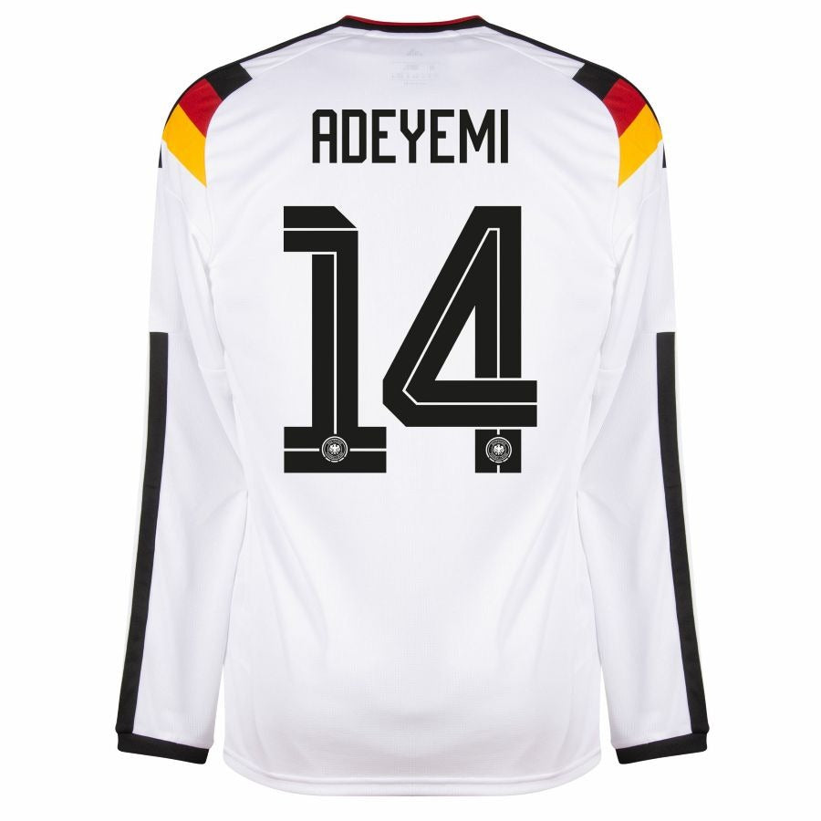 Maillot Adeyemi Allemagne Manches Longues Homme Domicile 2026 2027